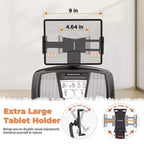 Treadmill with Auto Incline, Running Treadmills for Home, Folding Treadmill with Handle Bars, Speaker, Treadmill 300 lb Capacity