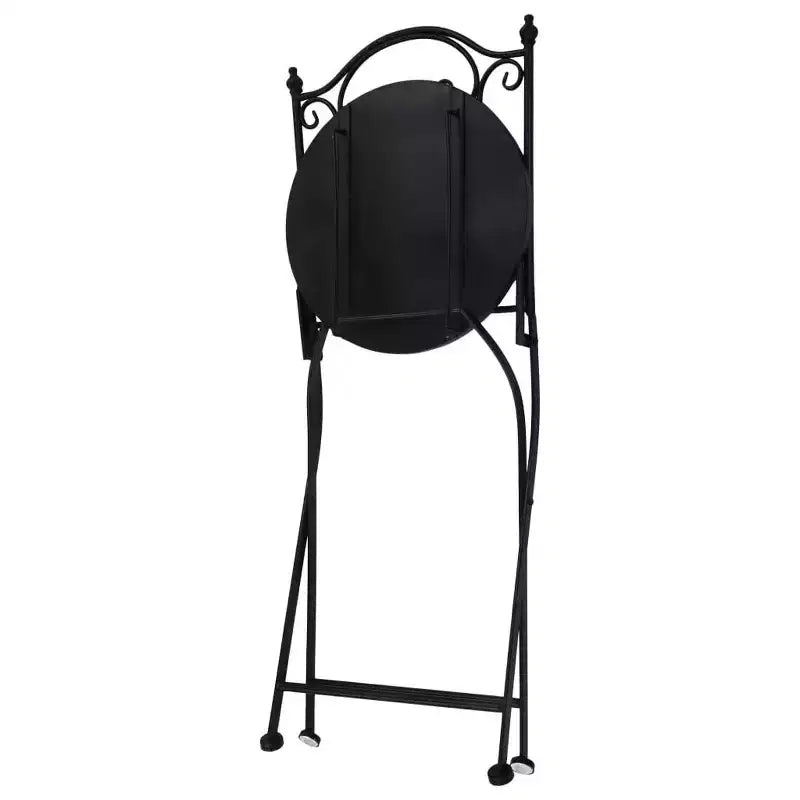 vidaXL Mosaic Bistro Set Terracotta Powder-coated iron, ceramic tile