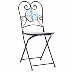 vidaXL Mosaic Bistro Set Terracotta and