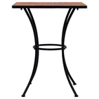 vidaXL Mosaic Bistro Set Terracotta and