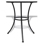 vidaXL Mosaic Bistro Set Terracotta and