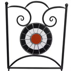 vidaXL Mosaic Bistro Set Terracotta and