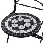 vidaXL Mosaic Bistro Set Terracotta and