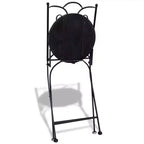 vidaXL Mosaic Bistro Set Terracotta and