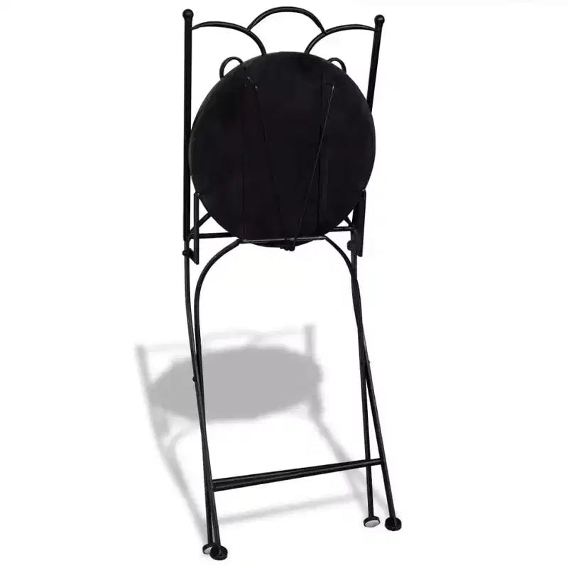 vidaXL Mosaic Bistro Set Terracotta and