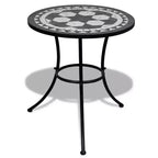 vidaXL Mosaic Bistro Set Terracotta and