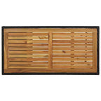 vidaXL Garden Bar Set Poly rattan Medium Removable Covers