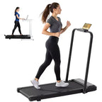 Okak Armless Walking Pad Treadmill with 200LBS Capacity, 3-IN-1 Portable Treadmill, Compact Treadmill for All Age Runner