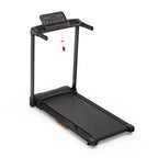 Okak Walking Pad with 265LBS Weight Capacity, Portable Treadmill with LED Display, Space-Saving Treadmills for Home and Office, Black