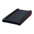 Okak Walking Pad Treadmill with 7 Incline, Folding Treadmill with 2.55HP and LED Display, Under Desk Treadmill for Home, Office, Black+Gray