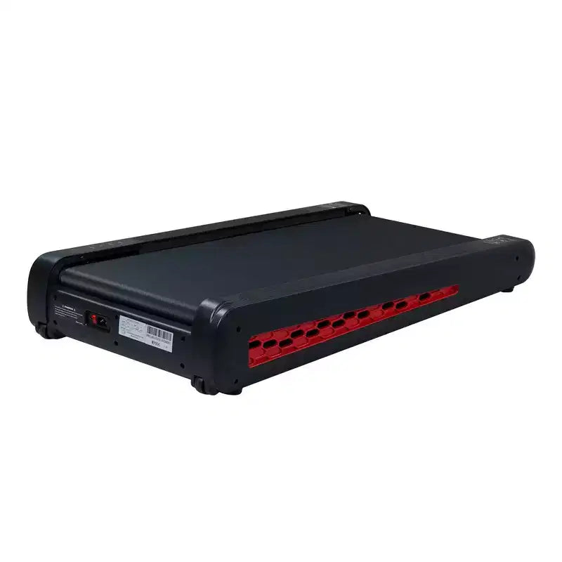 Okak Walking Pad Treadmill with 7 Incline, Folding Treadmill with 2.55HP and LED Display, Under Desk Treadmill for Home, Office, Black+Gray