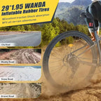 29 Inch Mountain Bike, Single Speed/ 8 Speeds , Steel Frame, Front Suspension Fork, Disc Brake Bicycle for Women Men Adult,Multi Color