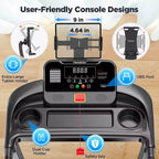 Treadmill on Sale,Treadmills Clearance, Folding Electric Running Walking Treadmill, Portable Treadmill for Home Use, 7.5 MPH, Smart Apps