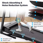 3.7HP Folding Treadmills Clearance for Home w/ APP Control,300lbs Capacity,Adjustable Incline,71 Programs,Electric Treadmill Running Machine