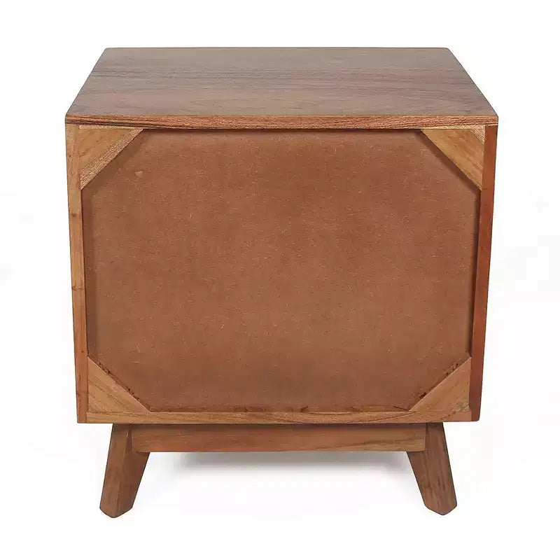 Nightstand Table for Bedroom Storage 21.5x16.5x23