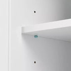 GDFStudio Sienna Modern Wood Freestanding Bathroom Storage Cabinet with Three Drawers and Adjustable Shelf