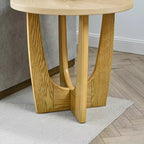 GDFStudio Bartlett Wooden 25 Round End Table