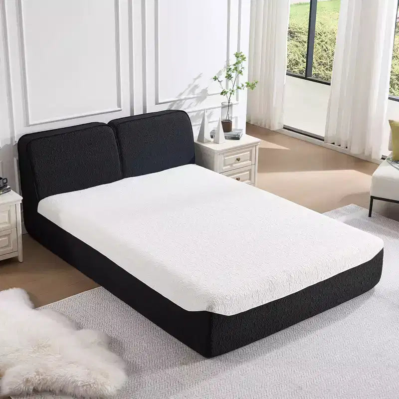 Bestier Compressed Bed with No Assembly Required, 3-Step Setup & Knitted Fabric Design, 88x60x33 inch