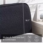 Bestier Compressed Bed with No Assembly Required, 3-Step Setup & Knitted Fabric Design, 88x60x33 inch