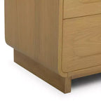 Teamson Home Tenley Modern 6-Drawer Wood Dresser, Storage Cabinet with Push-Open Drawers