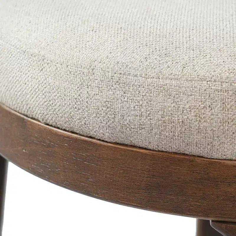 Christopher Knight Home Shinji Modern Rubberwood Upholstered Bar Stools (Set of 2)