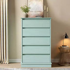 5 Drawer Dressers for Bedroom, Chest of Drawers with Deep Drawers, Large Double Dresser for Closet with Wide Top, Tall Wooden Dresser for Room