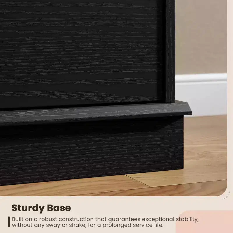 5 Drawer Dressers for Bedroom, Chest of Drawers with Deep Drawers, Large Double Dresser for Closet with Wide Top, Tall Wooden Dresser for Room