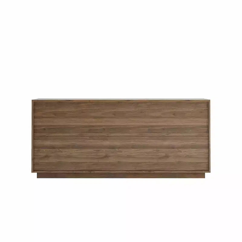 59 Modern Spiral Sideboard Buffet Cabinet, Low Profile Art Entryway Storage Cabinet with 3D Ripple Texture Doors - Panipeachy