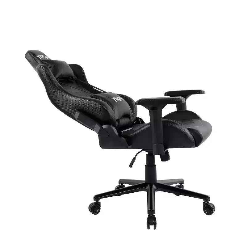 TUYOHW Adjustable Ergonomics Gaming Chair,360 Swivel Office Chairs with Head&Lumbar Pillow,90-150 Recliner Chair for Office&Home,300lbs Max,Black