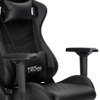 TUYOHW Adjustable Ergonomics Gaming Chair,360 Swivel Office Chairs with Head&Lumbar Pillow,90-150 Recliner Chair for Office&Home,300lbs Max,Black