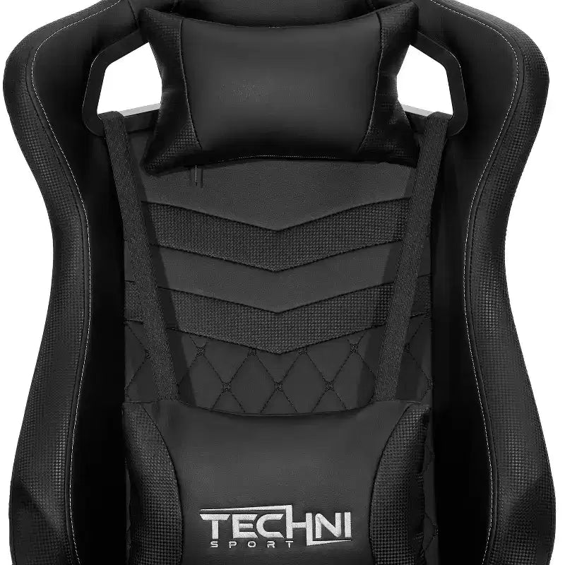 TUYOHW Adjustable Ergonomics Gaming Chair,360 Swivel Office Chairs with Head&Lumbar Pillow,90-150 Recliner Chair for Office&Home,300lbs Max,Black