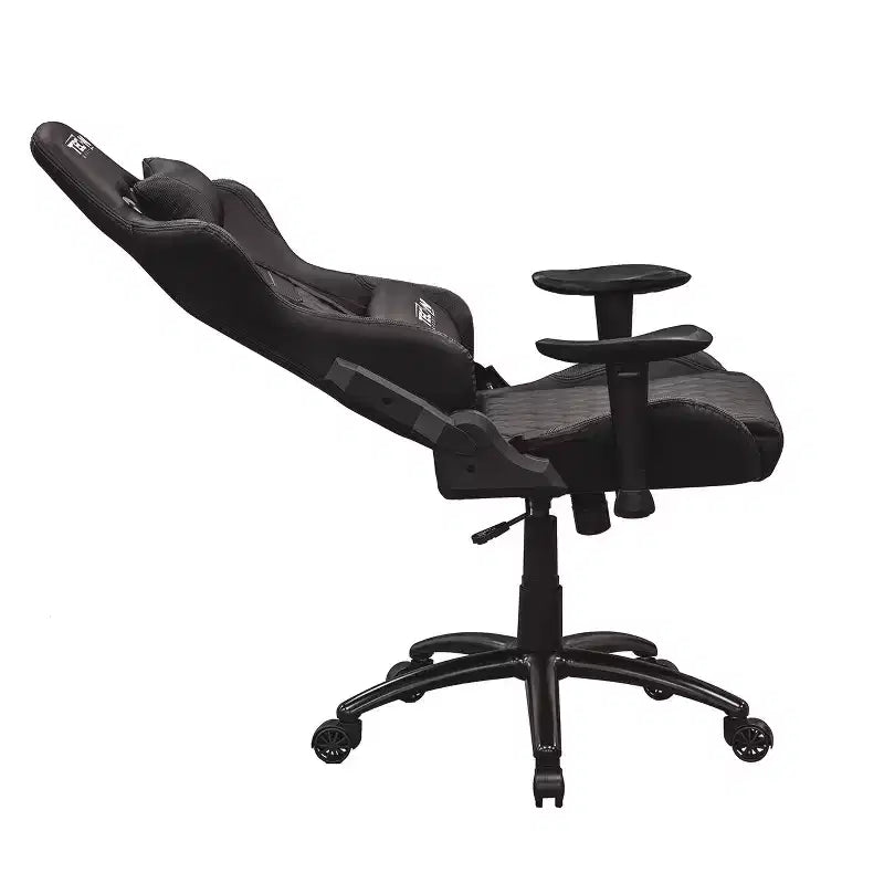 TUYOHW Adjustable Ergonomics Gaming Chair,360 Swivel Office Chairs with Head&Lumbar Pillow,90-150 Reclining Chair for Office&Home,300lbs Max,Black