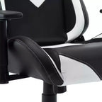 TUYOHW Adjustable Ergonomics Gaming Chair,360 Swivel Office Chairs with Head&Lumbar Pillow,90-150 Reclining Chair for Office&Home,250lbs Max,White