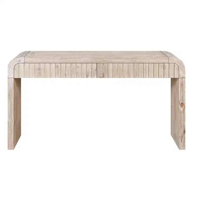 TUYOHW 59IN Vintage Crafted Entryway Table with 2 Hidden Handle Drawers, Console Table Hallway Table for Entrance, Livng Room, Hallway