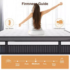 King Mattress,14 Inch Memory Foam Mattress in a Box,Gel-Infused for Cool Breathable Sleep,Pressure Relief & Support,Medium Firm,CertiPUR-US Certified