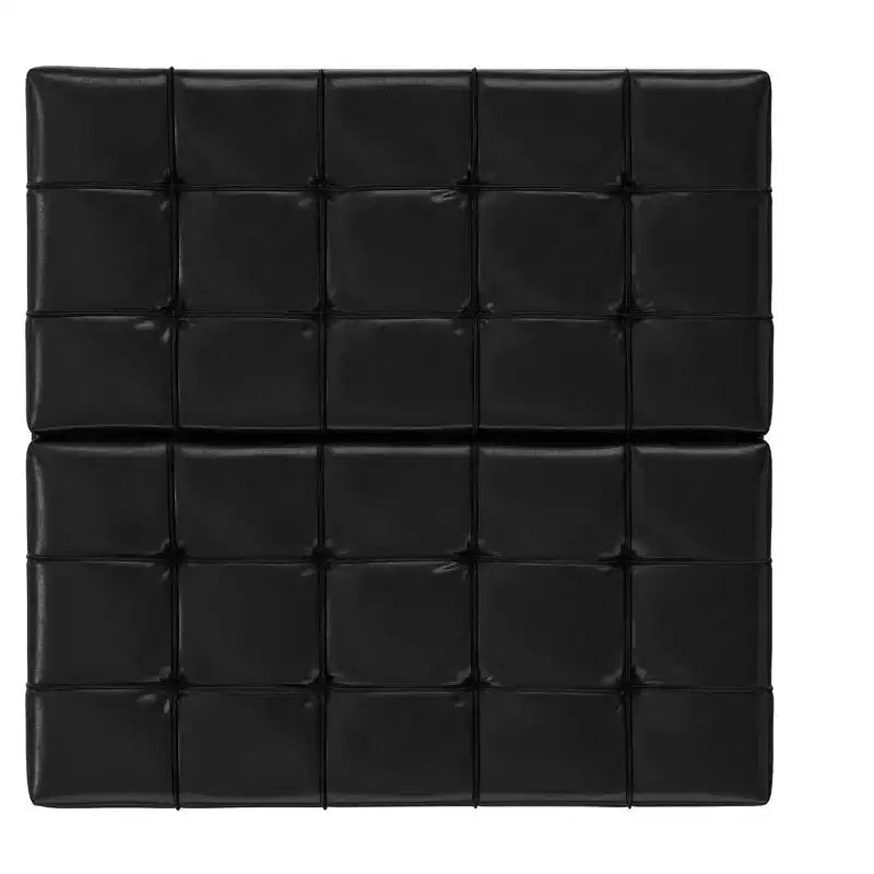Elliot 40 inch Wide Large Square Coffee Table Storage Ottoman