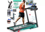 Inclined Treadmill w/ 300lb Capacity,3.75HP Folding Treadmill for Home,71 Program,APP Control,7.5MPH,HiFi Speaker,Shock-Absorbing, Knee Strap Gift