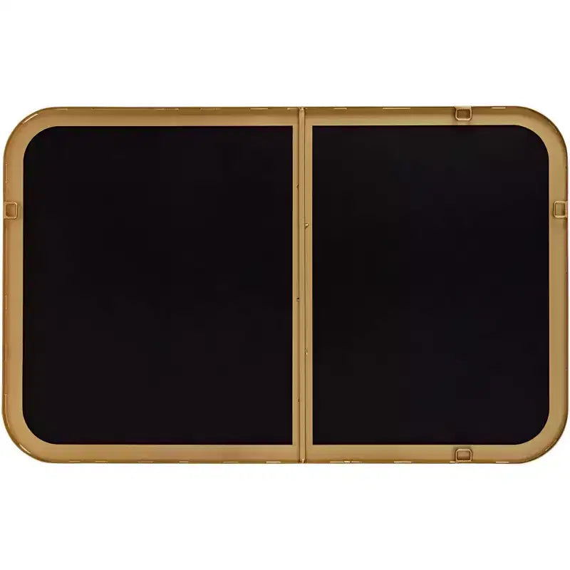 Uttermost Placid 24x38 Aged Gold Segmented Wall Mirror