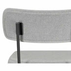 Meredith Contemporary Modern Swivel Counter Height Stool (Set of 2) in Polyester Linen