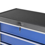 5 Drawer Rolling Tool Chest with Wheels, Steel Portable Tool Storage Cabinet for Garage Workshop Warehouse