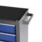 5 Drawer Rolling Tool Chest with Wheels, Steel Portable Tool Storage Cabinet for Garage Workshop Warehouse