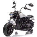 Coolmee 12V Kids Electric Motorcycle, 3-Wheel Ride On Motorcycle with Training Wheels, Reverse, Headlight, Horn, Music, Ride On Toy for Boys Girls