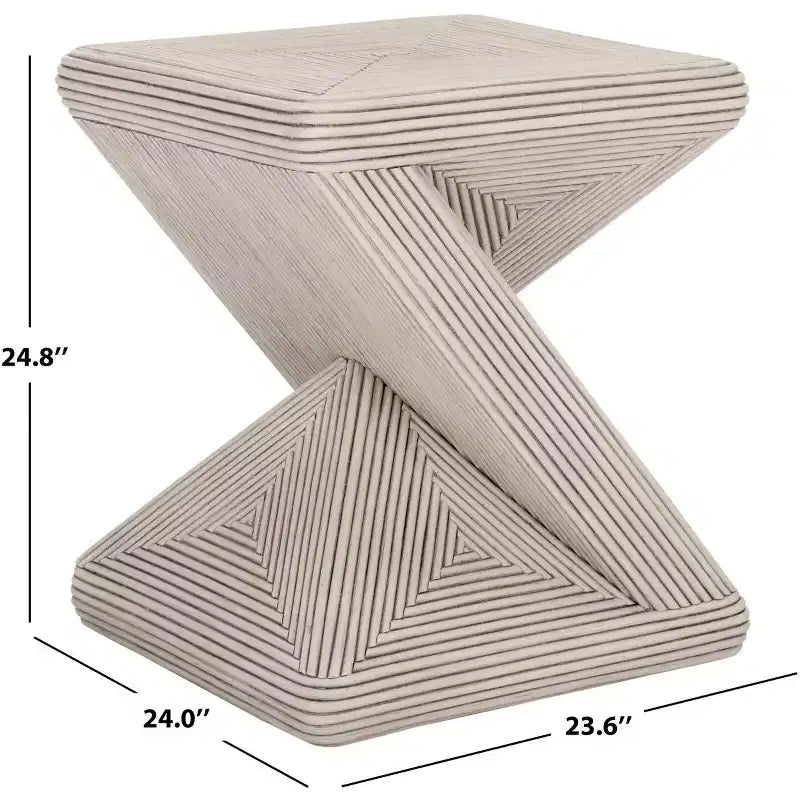 Matvey Accent Table - ACC6701 - White Washed - Safavieh