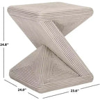 Matvey Accent Table - ACC6701 - White Washed - Safavieh