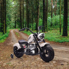 Coolmee Kids 36V Electric Dirt Bike, 3-Speed Modes, Twist Throttle, Rear Disc Brake, Dual Suspension, LED Headlight, Ride on Motorcycle