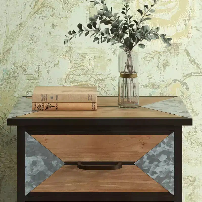 Wooden Floor Entryway Storage Cabinet, 3-Drawer Freestanding Console Table Organizer for Living Room Bedroom Hallway Office Bathroom Kitchen