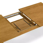 Fairway 60-76 inchx36 inch Rectangle Contemporary Extendable Dining Table