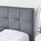 Bellemave Queen Upholstered Daybed with Comfortable Backrest and Armrests,Upholstered Daybed Frame for Bedroom and Living Room,Velvet