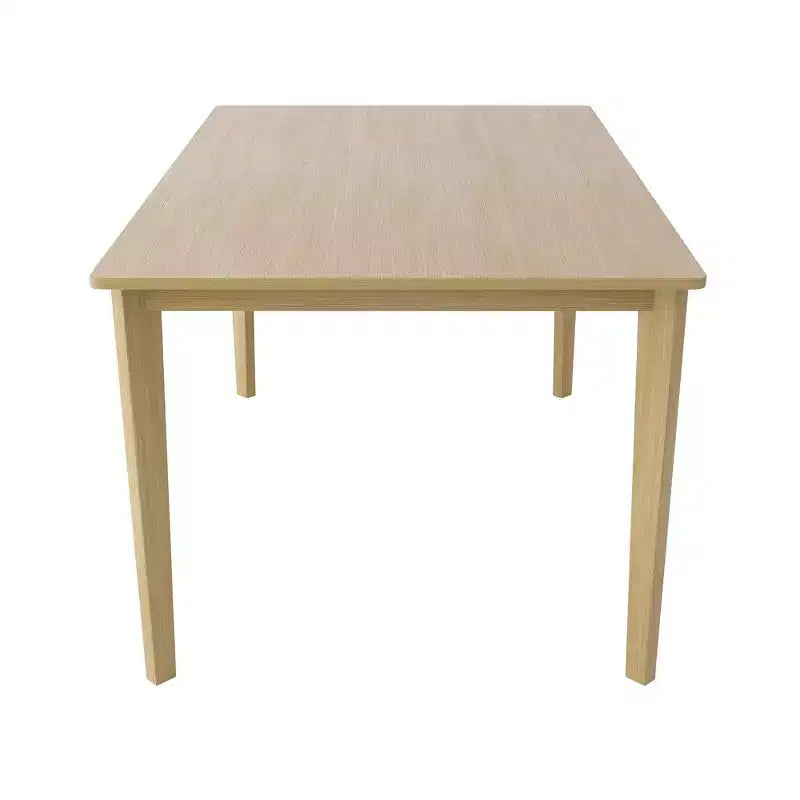 MAYEERTY Original Wood Color Rectangular Dining Table, Scandinavian Simple Multi-Function Table for Home Office