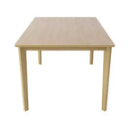 MAYEERTY Original Wood Color Rectangular Dining Table, Scandinavian Simple Multi-Function Table for Home Office